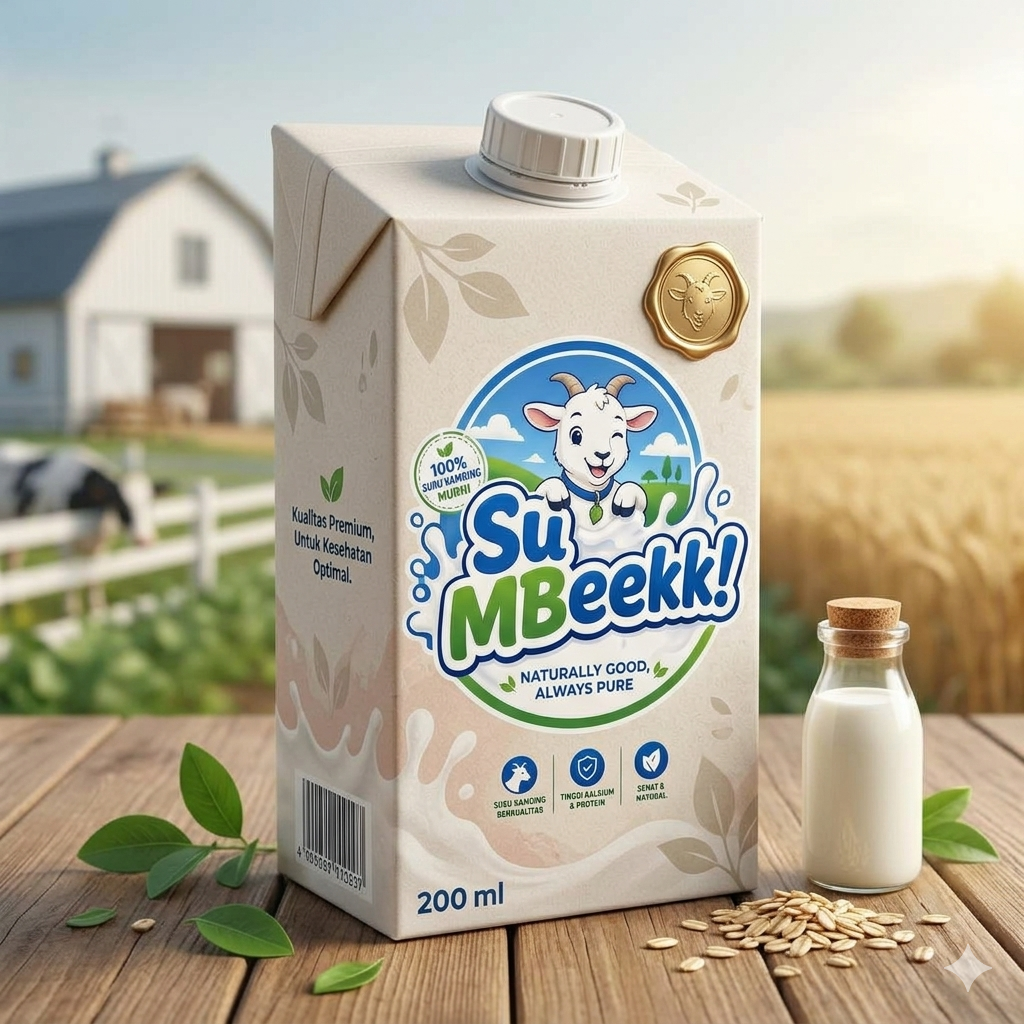 Foto produk Su MBeek! Susu Kambing Original 200 ml